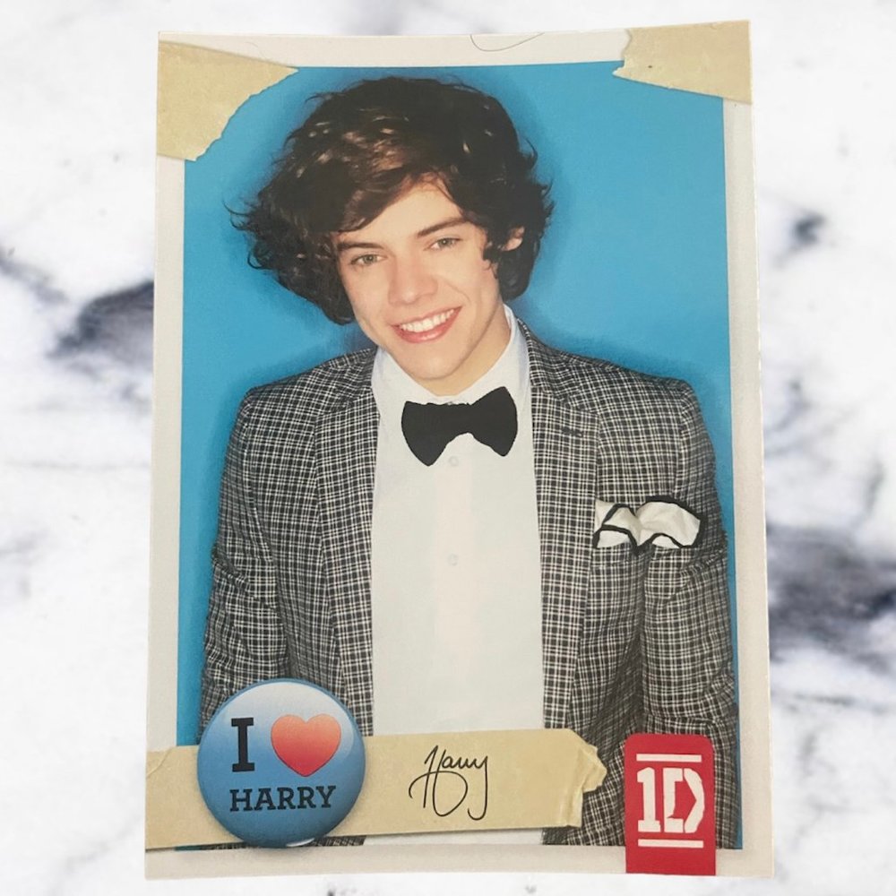 Harry Styles One Direction Official Trading Card #31 Panini Brand 2013